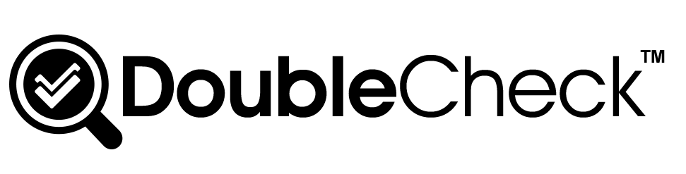DoubleCheck Logo Black